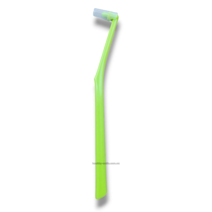 Healthy Smile Tuft Medium 6 мм монопучковая зубная щетка, Салатовая